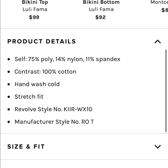 NEW • Kiini • RO Crochet Bikini Bottoms Yellow L - Picture 3 of 6